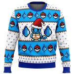 Get Festive with Pokemon Squirtle Ugly Christmas Sweater – Limited Edition Holiday Apparel