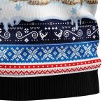 Cozy Polar Bears Christmas Crewneck Sweater – Ugly Christmas Graphic Sweater for Unisex