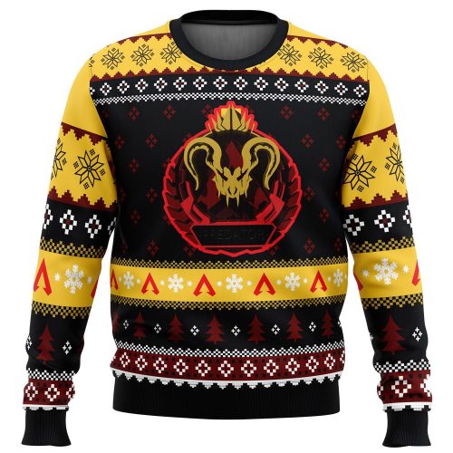 Get Festive with the Predator Rank Apex Legends Ugly Christmas Sweater