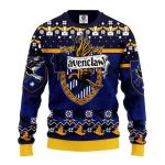 Ravenclaw Harry Potter Ugly Christmas Sweater, All Over Print Sweatshirt