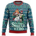 Alt Ugly Christmas Sweater: Rising of the Shield Hero – Festive and Unique Design