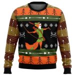 Get Festive with Robin Hood Ugly Christmas Sweater – Perfect Holiday Attire for a Stylish Twist!