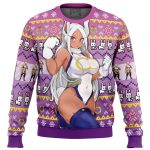 Get Festive with Rumi Usagiyama Mirko Ugly Christmas Sweater – My Hero Academia