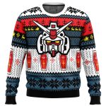 Get Festive with RX 78 Gundam Ugly Christmas Sweater – Perfect for Anime Lovers!