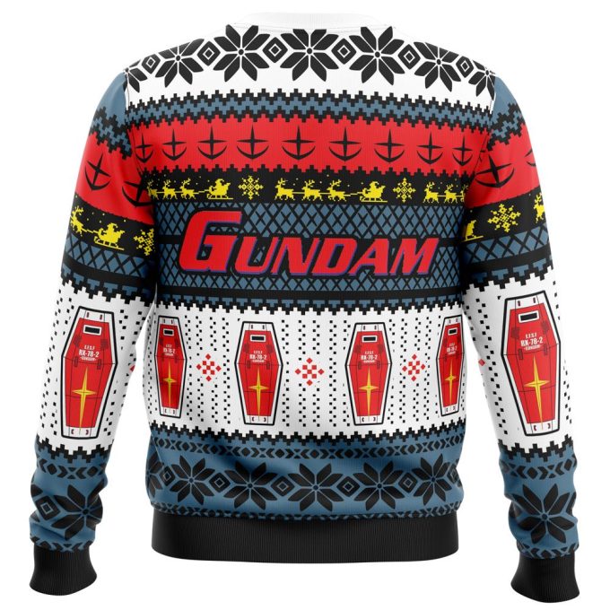 Get Festive with RX 78 Gundam Ugly Christmas Sweater – Limited Edition Holiday Apparel