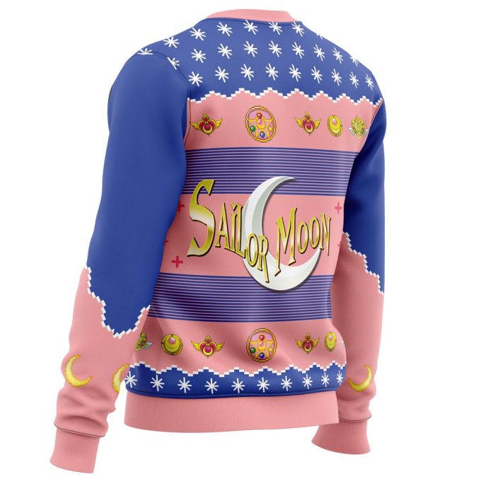 Sailor Moon Ugly Christmas Sweater: Festive Anime-Inspired Wear for Cosplay & Holidays