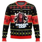 Get Festive with the Samurai Cop Ugly Christmas Sweater – Perfect Holiday Attire! Get Festive with the Samurai Cop Ugly Christmas Sweater – Perfect Holiday Attire!