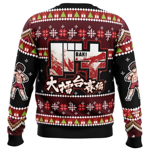 Get Festive with Santa Baki Ugly Christmas Sweater – Perfect Holiday Gift!