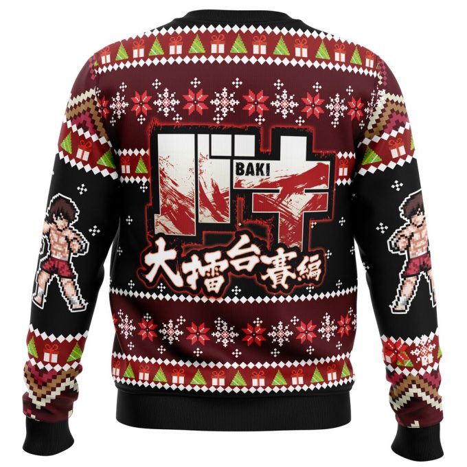 Get Festive with Santa Baki Ugly Christmas Sweater – Perfect Holiday Gift!