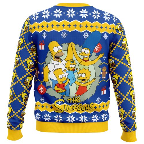 Get Festive with Santa Homer: The Simpsons Ugly Christmas Sweater