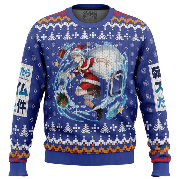 Get Festive with Santa Rimuru: Reincarnated as a Slime Christmas Sweater