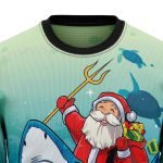 Get Festive with the Santa Shark Ugly Christmas Sweater – Trendy Christmas Crewneck Sweater