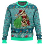 Sora Kingdom Hearts Ugly Christmas Sweater: Festive Santa Print