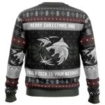 Get Festive with Santa Witcher: The Ultimate Witcher Ugly Christmas Sweater