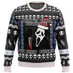 Scream Holiday Ugly Christmas Sweater: Festive & Fun Apparel for a Memorable Celebration!