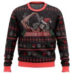 Get Festive with Season of Joy Attack on Titan Ugly Christmas Sweater