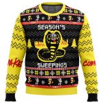 Cobra Kai Ugly Christmas Sweater – Season s Sweepings Limited Edition Festive Apparel