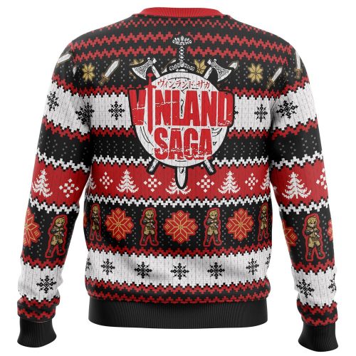 Shop the Festive See You in Valhalla Vinland Saga Christmas Sweater