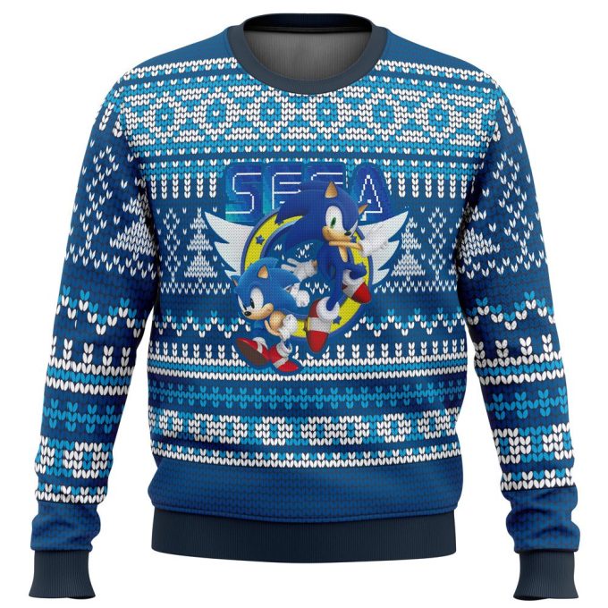 Get Festive with Sega Ugly Christmas Sweater – Retro Gaming Delight!