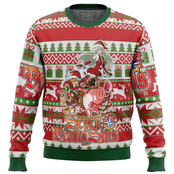 Alt Ugly Christmas Sweater – Seven Deadly Sins: Festive & Unique Design