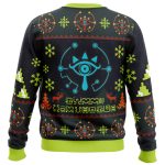 Get Festive with Sheikah Legend of Zelda Ugly Christmas Sweater – Perfect for Gamers!
