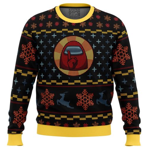 Get Festive with the Shhhhhh Among Us Ugly Christmas Sweater – Limited Edition