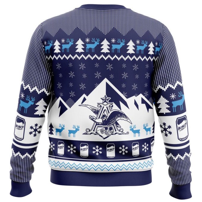Get Festive with Show Me Your Busch Ugly Christmas Sweater – Perfect Holiday Apparel!