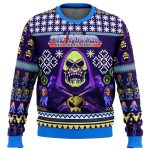 Skeletor Masters of the Universe Ugly Christmas Sweater – Festive Retro Design