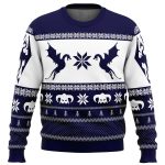 Get Festive with Skyrim Dragon Ugly Christmas Sweater – Limited Edition!