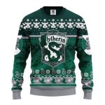 Slytherin Harry Potter Christmas For Unisex Ugly Christmas Sweater, All Over Print Sweatshirt