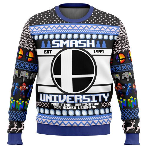 Get Festive with Smash University Ugly Christmas Sweaters – Limited Edition Gaming Apparel