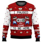 Get Festive with the SNES Ugly Christmas Sweater – Retro Gaming Holiday Attire!