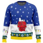 Snoopy Ugly Christmas Sweater: Festive and Fun Holiday Apparel for Peanuts Fans