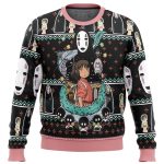 Spirited Away Avatar Ugly Christmas Sweater: Festive & Unique Anime-Inspired Apparel