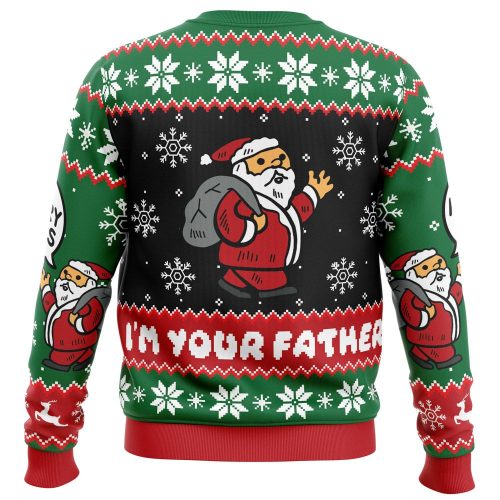 Get Festive with our Spoiler Christmas Santa Claus Ugly Christmas Sweater!