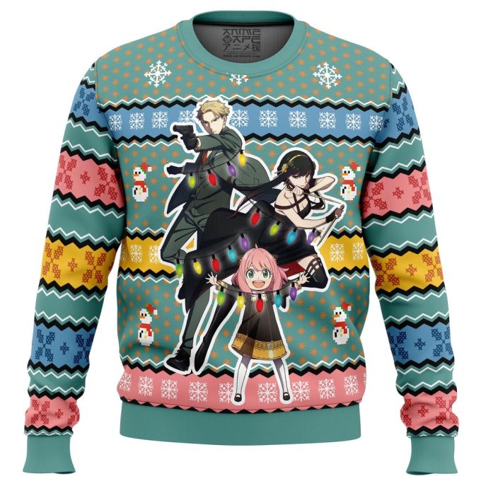 Get Festive with Spy Xmas Family Ugly Christmas Sweater – Perfect for Holiday Fun!