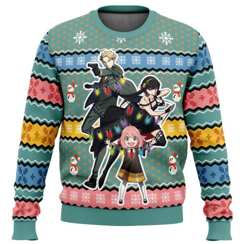 Get Festive with Spy Xmas Family Ugly Christmas Sweater – Perfect for Spying Fun!
