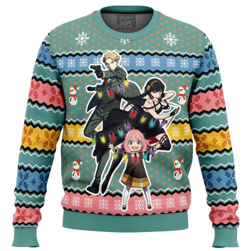 Get Festive with Spy Xmas Family Ugly Christmas Sweater – Perfect for Holiday Fun!