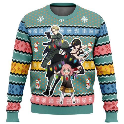 Get Festive with Spy Xmas Family Ugly Christmas Sweater – Perfect for Spying Fun!