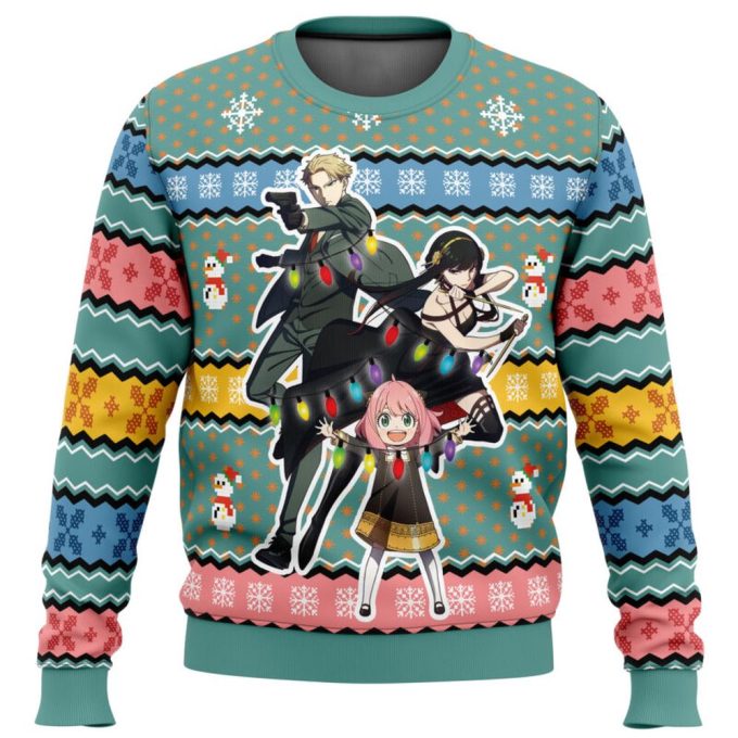 Get Festive with Spy Xmas Family Ugly Christmas Sweater – Perfect for Spying Fun!