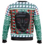 Squid Game Invitation Ugly Christmas Sweater: Festive & Trendy Attire for Holiday Parties!