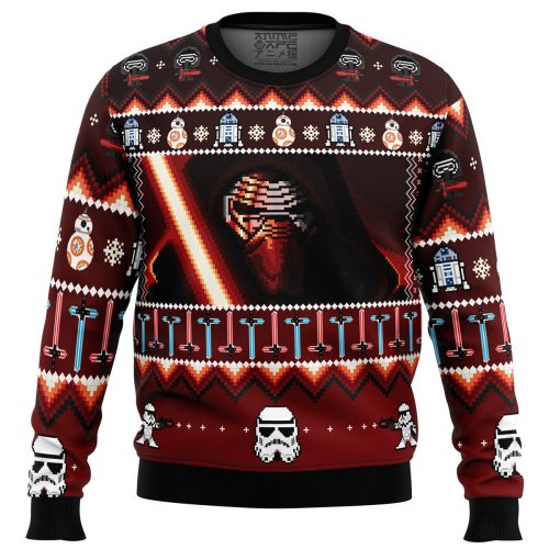 Star Wars Christmas Awakens Ugly Sweater: Festive Force for Your Holiday Style