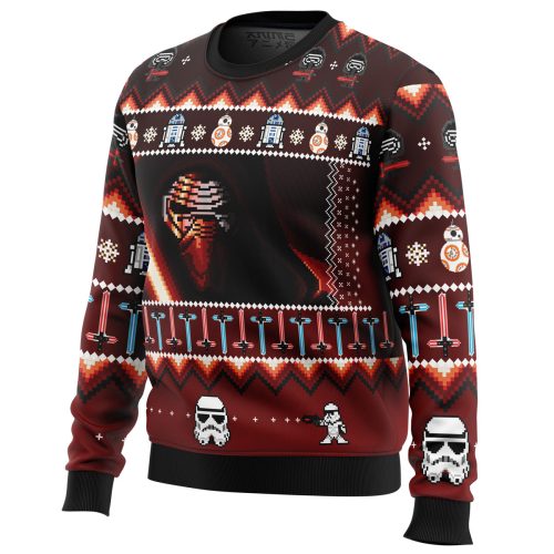 Star Wars Christmas Awakens Ugly Sweater: Festive Force for Your Holiday Style