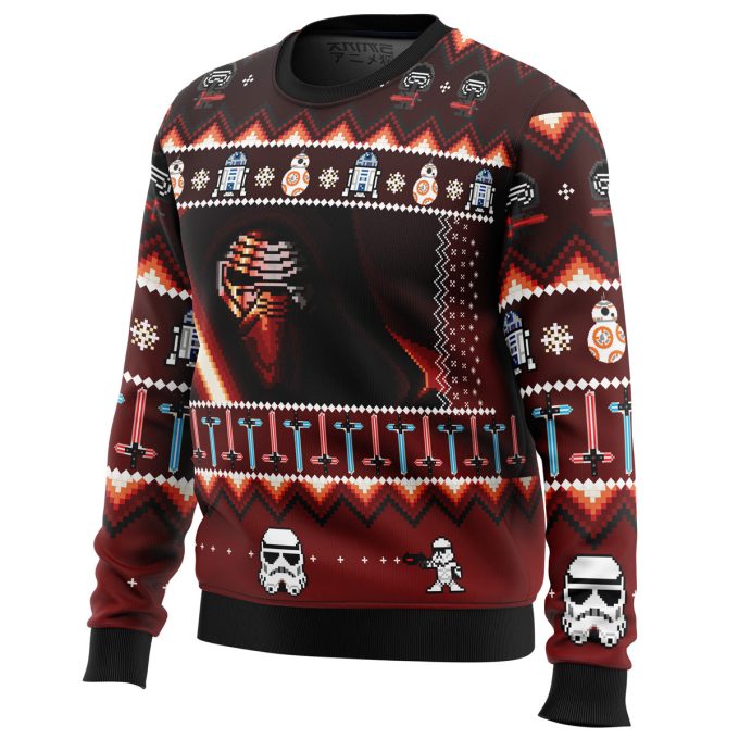Star Wars Christmas Awakens Ugly Sweater: Festive Force for Your Holiday Style