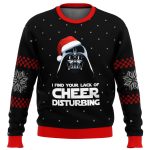 Embrace the Dark Side with Star Wars Vader Lack of Cheer Ugly Christmas Sweater