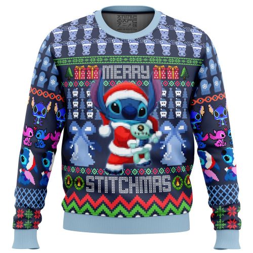 Lilo and Stitch Ugly Christmas Sweater: Festive Stitch Design for a Cozy Holiday Look