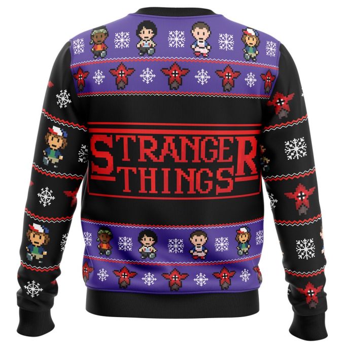 Get Festive with the Stranger Things Ugly Christmas Sweater – Limited Edition Fun for Fans!