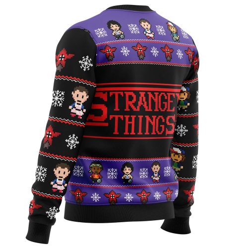 Get Festive with Stranger Things Ugly Christmas Sweater – Perfect for Fans & Holiday Parties!