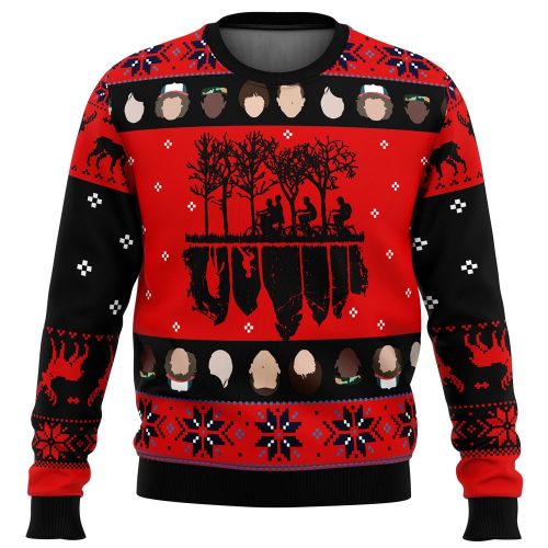 Get Festive with the Stranger Things Ugly Christmas Sweater – Perfect Holiday Gift!