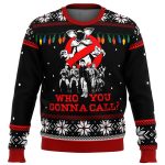 Get Festive with Stranger Things Ugly Christmas Sweater – Who You Gonna Call?